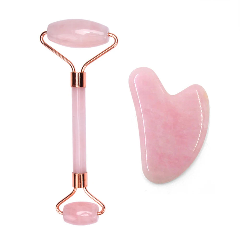 Купить Роллер Для Лица Розовый Кварц