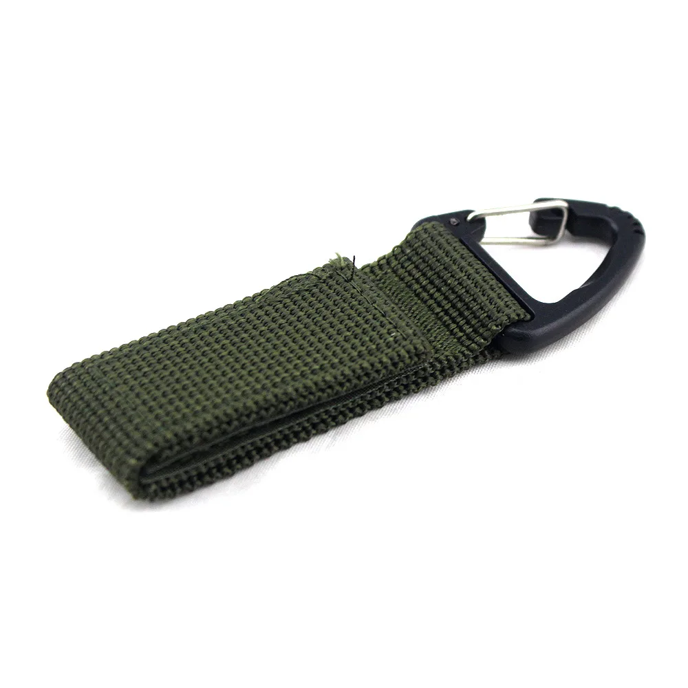 

Outdoor Lifesaving Portable Webbing Key Chain Multi-functional Hook&loop Belt Mountain Climbing Hanging Buckle