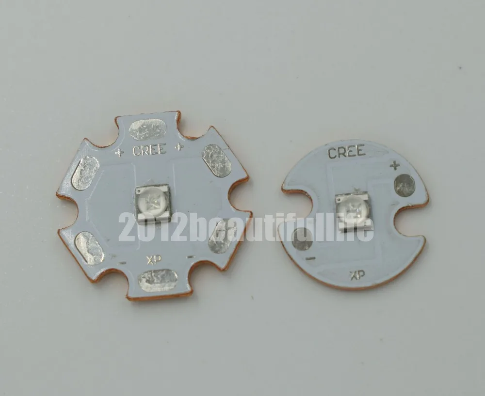 1X Cree XTE XT-E 1 Вт-5 Вт Холодный белый Теплый белый NW Королевский синий светодиод высокой мощности на 8 мм/10 мм/12 мм/14 мм/16 мм/20 мм PCB звезда