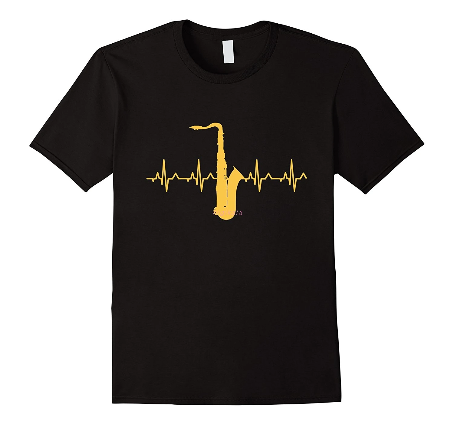 

Saxophone Heartbeat T-Shirt - Saxophone Player Shirt Tee Shirt Unisex More Size and Colors New Funny Brand Clothing Top Tee