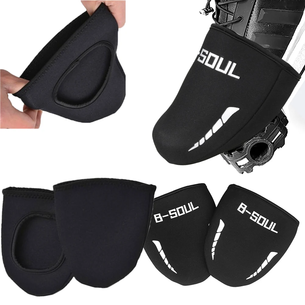 1 Pair Overshoes Outdoor Cycling Bike Bicycle Shoe Toe Cover Protector Camping 