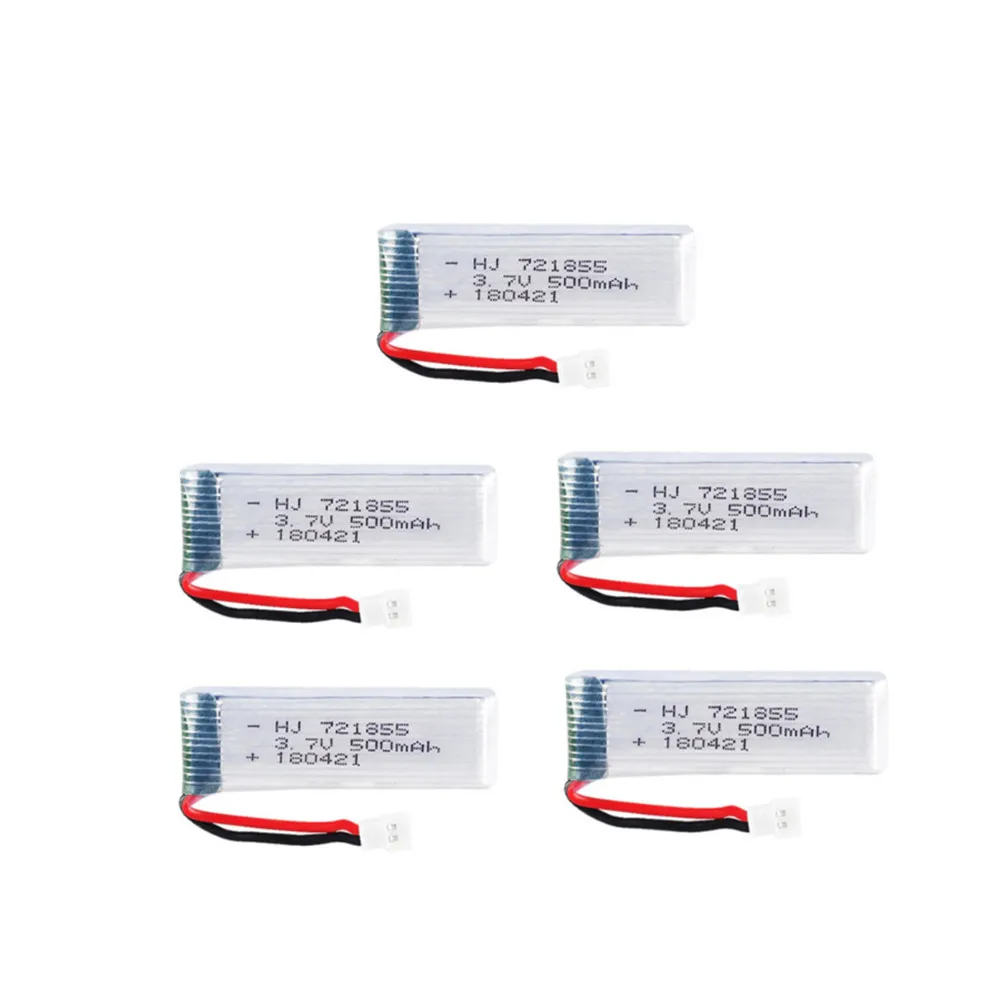 Аккумулятор lipo 3 7 в 500 мАч для JJRC H37 E50S E50 Wltoys V930 V977 T37 X20 U815A U818 запчасти