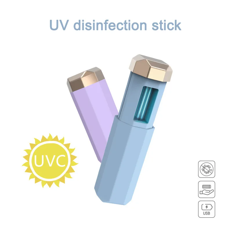 

Rechargeable Ultraviolet UV Sterilizer Light Tube Telescopic Disinfection Bactericidal Portable Lamp Ozone Sterilizer For Travel