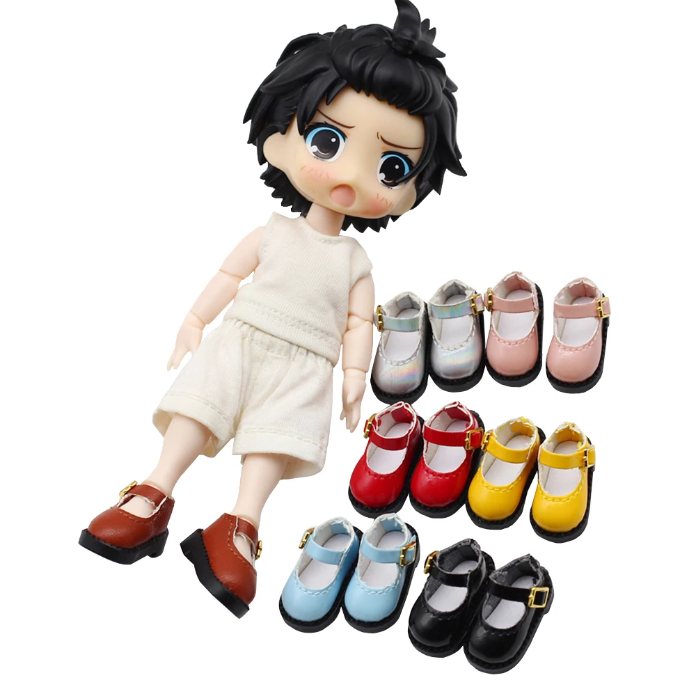 Doll Shoes 1Pair 1/12 BJD ob11 For Obitsu11 GSC DOD Body Dolls Socks OB11 Princess Clothes Accessories Toys