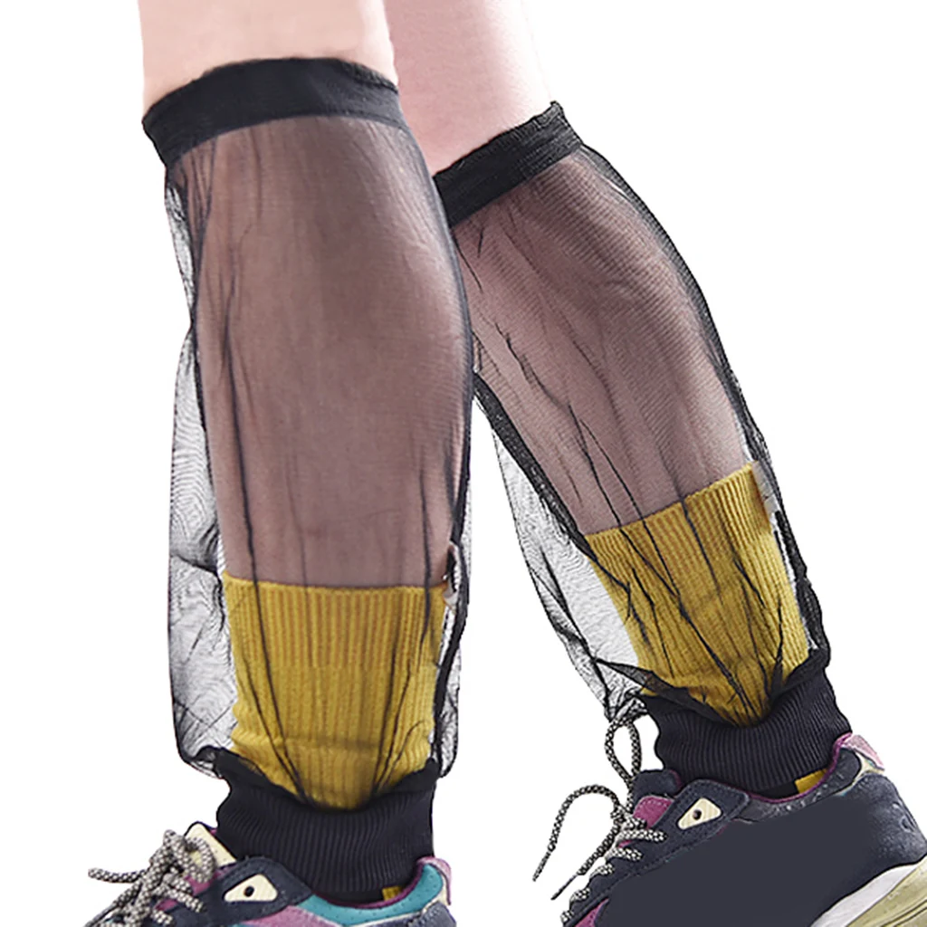 Foot Leg Cover Mosquito Insect Protective Mesh Netting Suit Bug Pants Suits for Fishing Hiking Camping Gardening