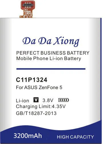 Аккумулятор Da Xiong 3200 мА/ч, C11P1324 Батарея для ASUS ZenFone 5 A500G Z5 A500 A500CG A501CG A500KL