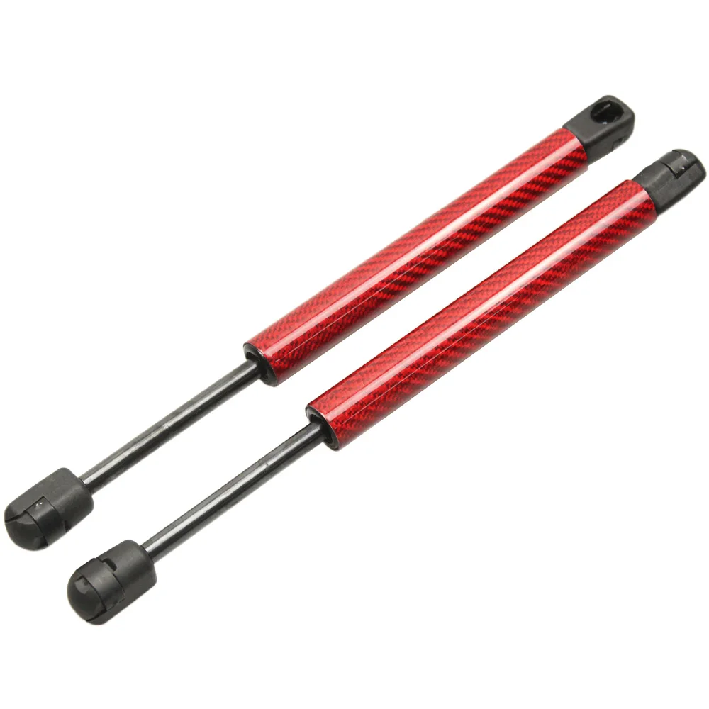 red carbon fiber Для 2008-2012 Cadillac CTS СЕДАН задний багажник Авто углеродное волокно газовые Пружинные стойки Prop Ascensor de apoyo 12,09 дюймов - Цвет: red carbon fiber
