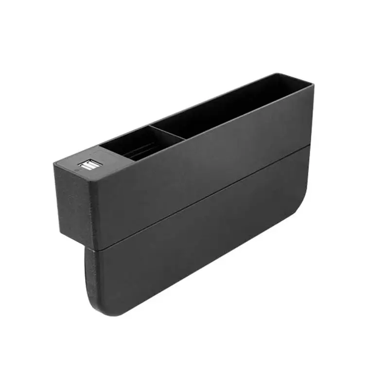 1 шт. коробка для хранения емкость многофункциональный двойной USB чехол-органайзер для сиденья Коробка для хранения Контейнер автомобильный Органайзер держатель - Название цвета: 2