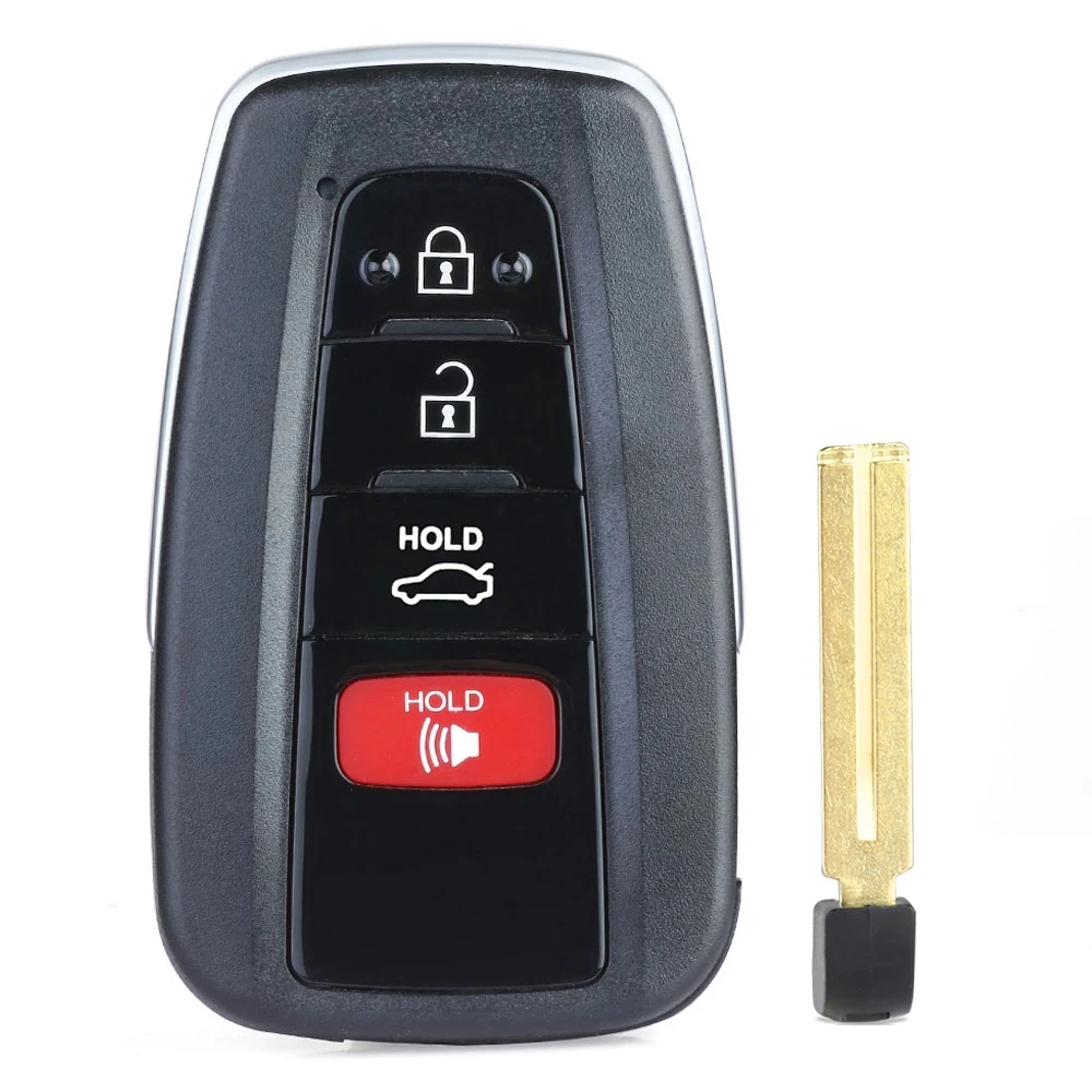 US $95.61 KEYECU ASK 3143MHz312MHz433MHz Smart Remote Key 71 Chip TOY12 for 20182019 Toyota Avalon Board ID14FBE0410