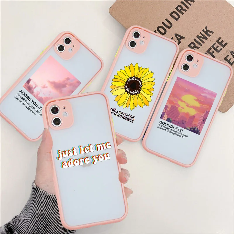 Harry Styles Fine Line Matte Transparent Phone Case for IPhone 11 X XS Max XR 8 7 6S Plus SE 2020 Just Let Me Adore You Cover Harry Styles Fine Line Matte Transparent Phone Case for IPhone 11 X XS Max XR 8 7 6S Plus SE 2020 Just Let Me Adore You Cover