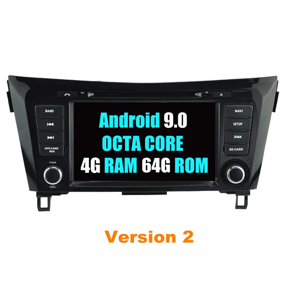 PX5 Version 2 RoverOne автомобильный Радио DVD gps для Nissan для X-Trail Xtrail Qashqai+ Android 9,0 мультимедийный плеер стерео bluetooth-гарнитура - Цвет: PX5 Version 2
