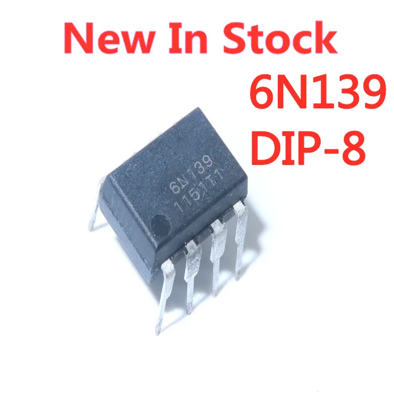 10 шт./лот 6N139 A6N139 EL6N139 DIP-8 одноканальный/высокая Скорость анод изолятор новый в