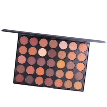 

Miss Rose Eyeshadow Palette 35 Color Nude Eyeshadow Pearlescent Makeup Glitter Pigment Smoky Eye Shadow Pallete Waterproof Eye S
