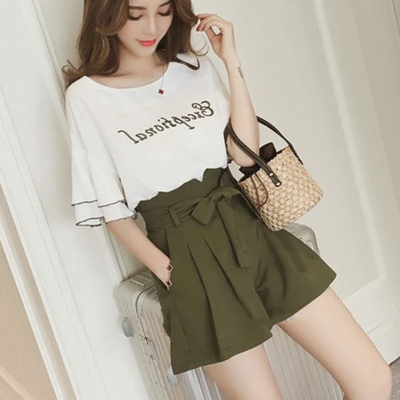 New Fashion Women's Sets Summer Women's Tracksuit Sexy Tracksuit Women Two Piece Set Embroidery Tops And Pants Suit Women Outfit
