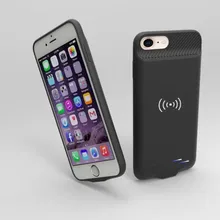 5000 мА/ч чехол для беспроводного аккумулятора для iphone 6, 7, 8 plus, 5,5 дюймов, чехол для аккумулятора Qi, чехол для беспроводной зарядки для iphone 6, 7, 8 plus