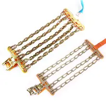 Chaîne antidérapante universelle pour pneus de voiture, en acier, pour neige, boue, roue de sécurité, Clip pour voiture, camion, SUV