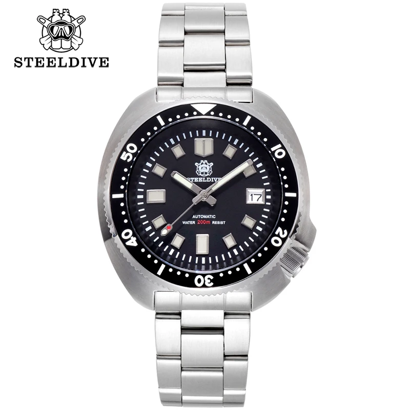 Часы Steeldive SD1970 Мужские механические автоматические наручные для дайвинга в