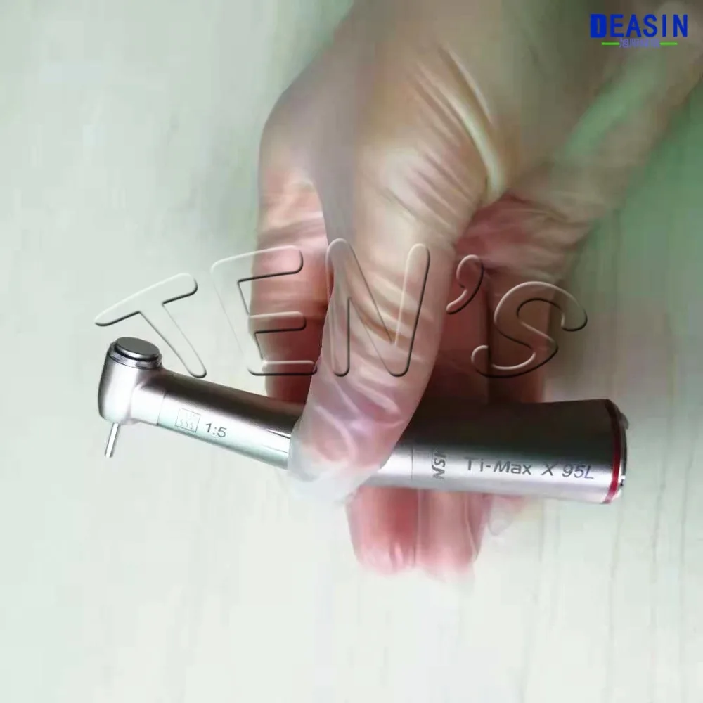1 шт. x стоматологический наконечник 1: 5 красный угол увеличения наконечника для стоматологического микромотора