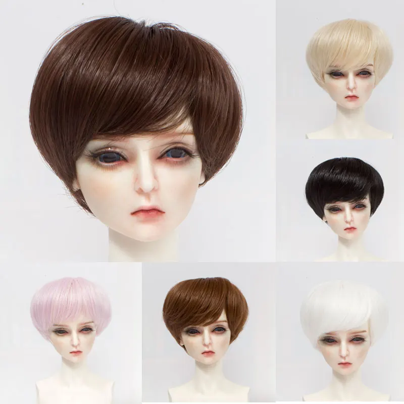 Bjd JD 1/8 волосы кукла парик высокотемпературный волоконный кукольный парик набор париков мульти-цветная кукла аксессуары