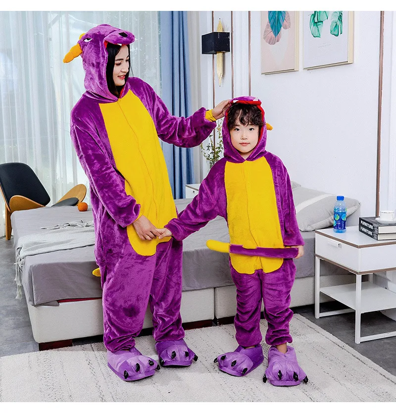 children's birthday pajamas Children Pajamas Kids Baby Animal Overalls Jumpsuit Cartoon Sulley Monster Onesies Sleepwear Boys Girls Flannel Pyjamas Pijamas baby nightgown newborn