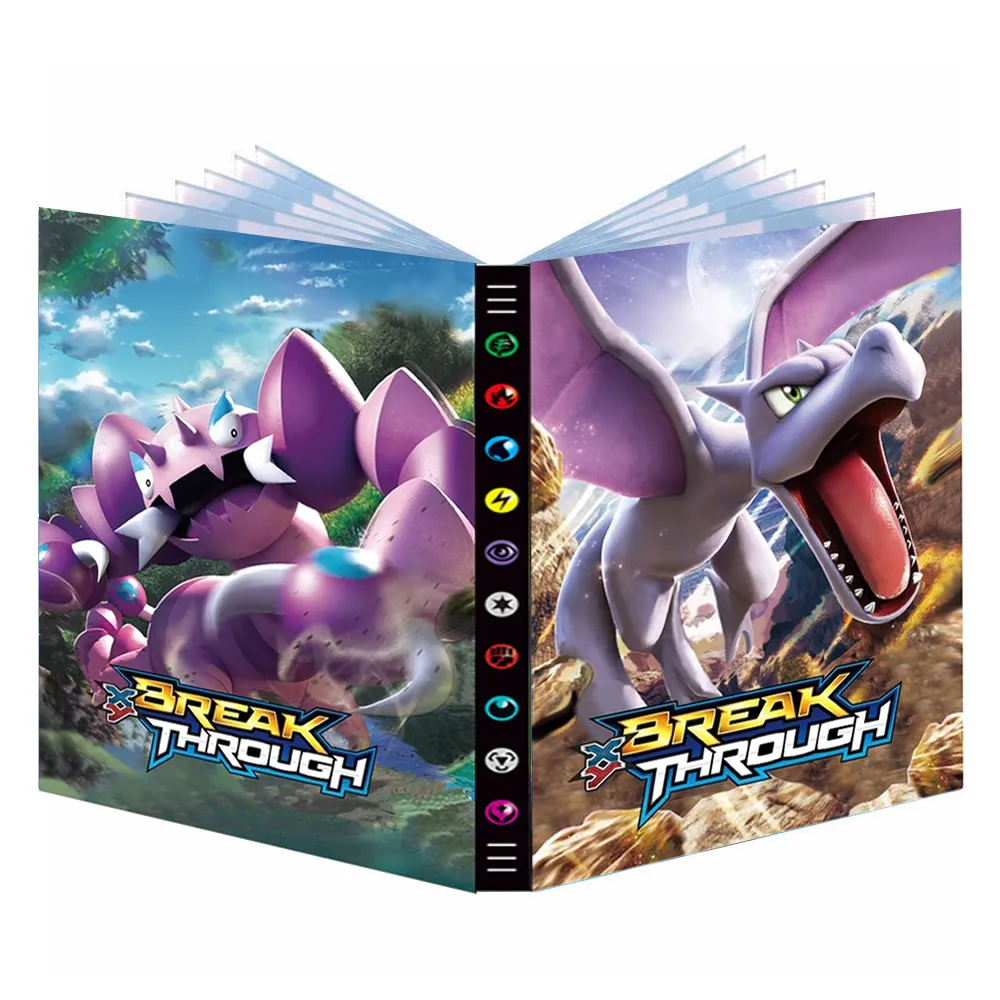 Pokemon Cards Album Book New 9 Pocket Binder 432 Game Vmax Gx Ex Card  Holder Cartoon Anime Collection Folder Kids Cool Toys Gift - Game  Collection Cards - AliExpress