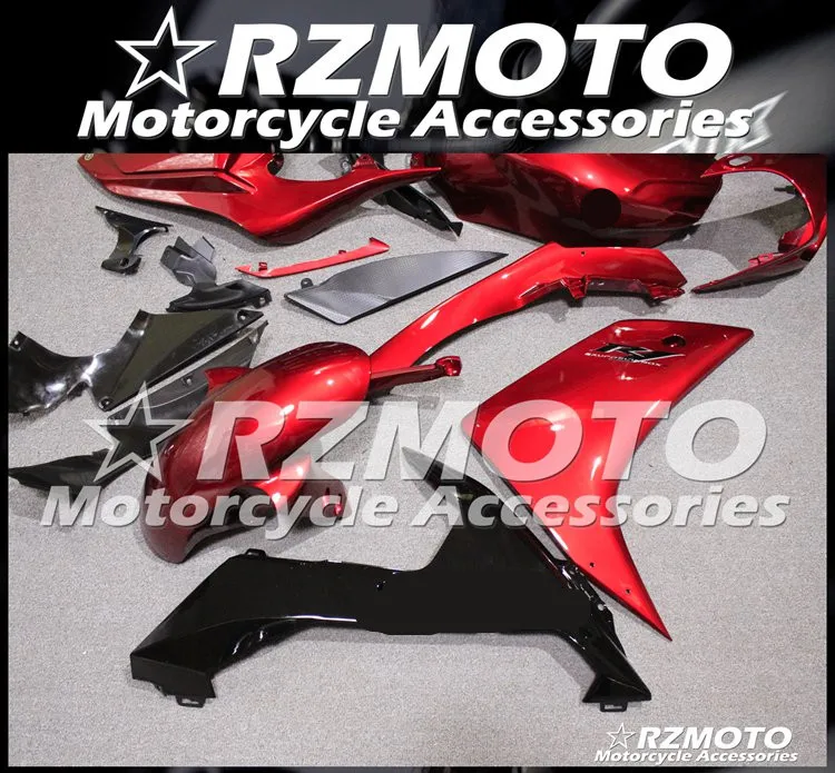 ABS мотоцикл обтекатель комплект для YAMAHA YZF R1 2007-2008 год кузов литья под давлением Магазин № 1539