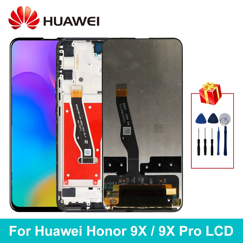 ЖК дисплей 6 59 дюйма для Huawei Honor 9X сенсорный экран с дигитайзером Pro запасные