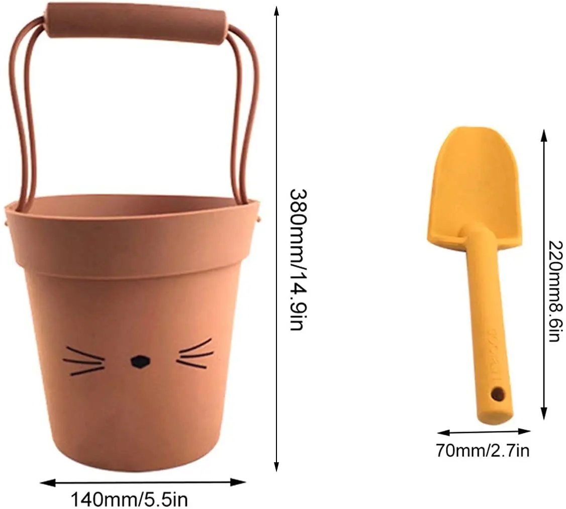 Silicone Children Beach Toys 6 Pieces Kit Baby Summer Digging Sand Tool with Shovel Molds Water Game Play Outdoor Toy Set 3 Silicone Children Beach Toys 6 Pieces Kit Baby Summer Digging Sand Tool with Shovel Molds Water Game Play Outdoor Toy Set 3