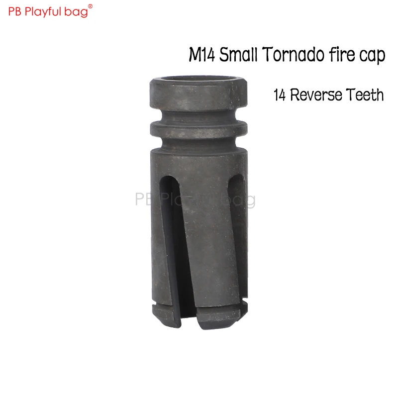 PB playfuнапольная Спортивная забавная игрушка DIY fire hat tornado M14 обратный зуб M14 передний зуб пистолет серый металл УСТАНОВКА аксессуары md09 - Цвет: 1pcs