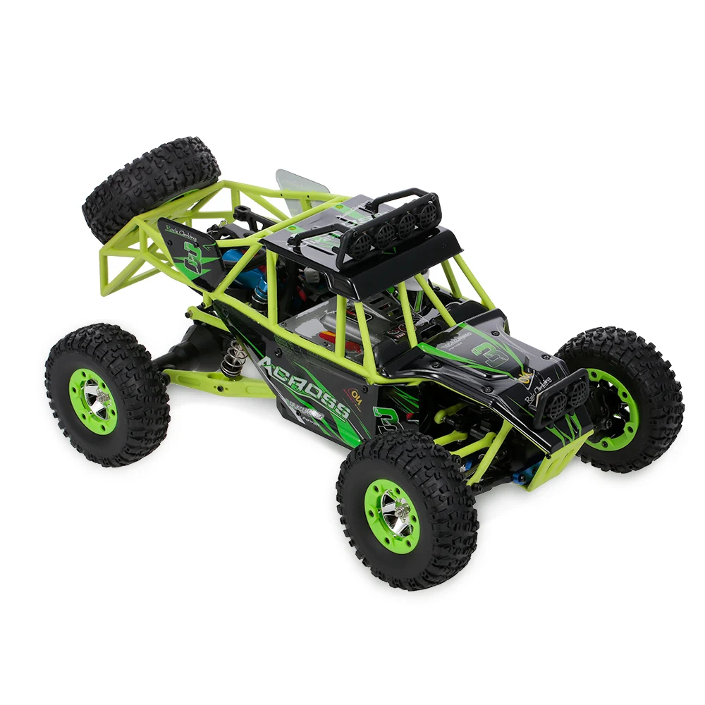 WLtoys 12428 RC автомобиль 4WD 1/12 2,4G 50 км/ч высокоскоростной Монстр gps-трекер автомобиль радиоуправляемое Багги внедорожный автомобиль