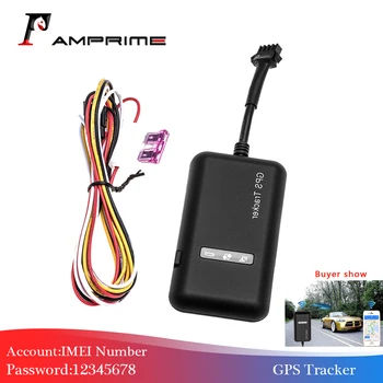 

AMPrime GT02 Mini Car GPS Tracker tk110 Realtime GSM GPRS GPS Locator Vehicle Tracking Device Google Link Real Time