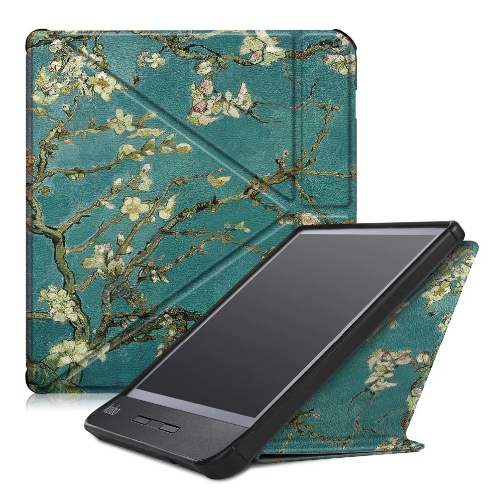 Чехол GLIGLE auto-sleep/wake для KOBO Libra H2O чехол для электронной книги чехол для KOBO N873+ стилус+ пленка для экрана