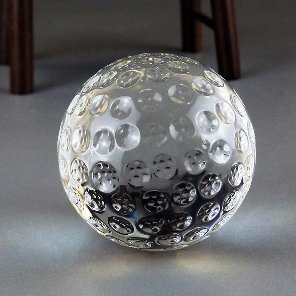 Sport Series 3D Lamp Golf 7 Colors Changing Night Light Crystal Light Table Desk Bedroom Bedside Lamp Ball Light Lamp Kid Gift