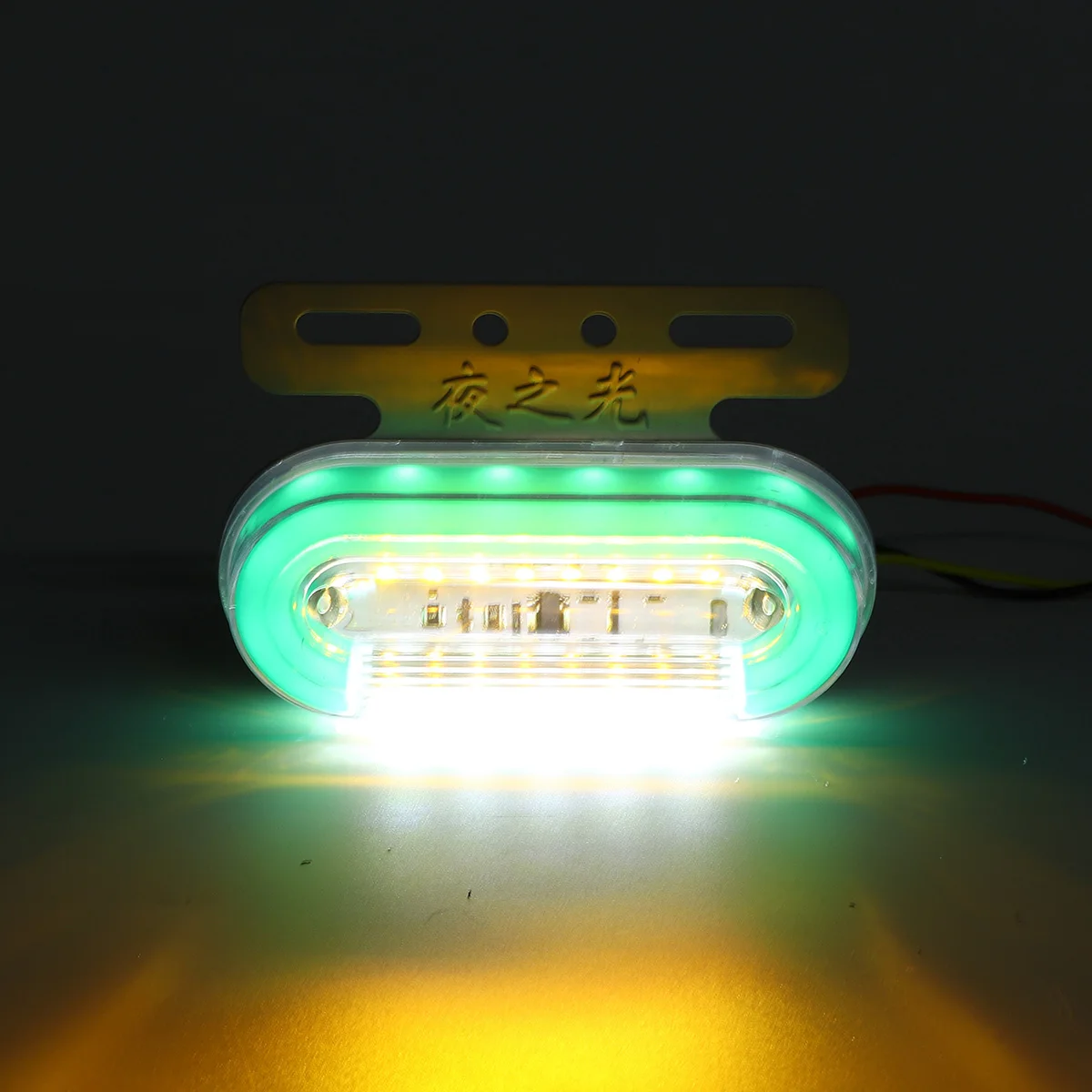 2x 25LED Боковой габаритный фонарь Водонепроницаемый прицеп боковой свет вспышка Грузовик Караван тормозной индикатор Лампа для грузовика автобуса сигнальная лампа 24 В