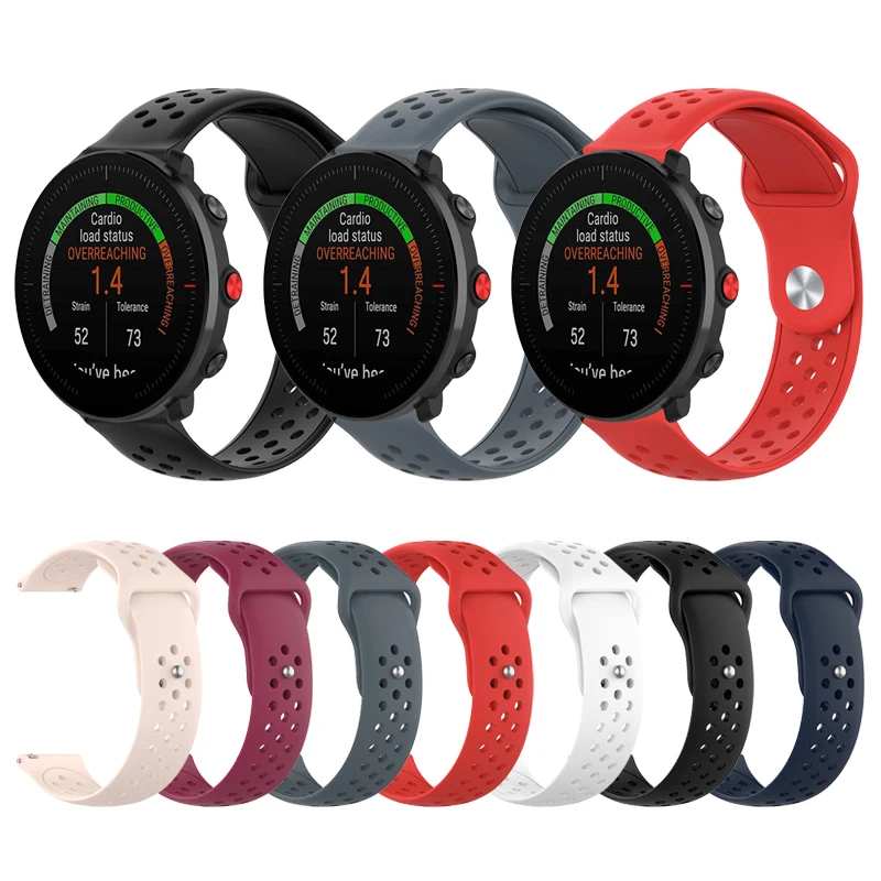 Аксессуары для часов Ремешок для POLAR VANTAGE M ремешок для Polar Vantage M Smartwatch силиконовый сменный Браслет ремешок для часов