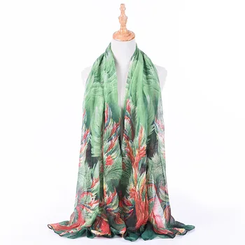 

Women scarf thin shawls and wraps lady solid female hijab stoles long cashmere Black