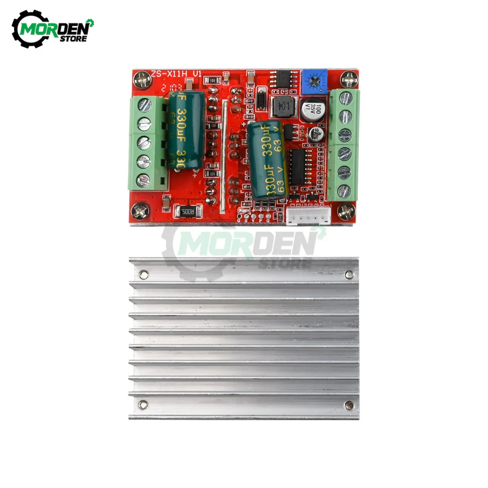 Description Picture 6 of itemDC 6-60V 400W BLDC Three Phase DC Brushless Motor Controller PWM Hall Motor Control Driver Board 12V 24V 48V