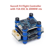 Контроллер полета iFlight sucex Stack Micro F4 V2.1 и 15A Blheli_S 2-4S бесщеточный ESC и 5,8g 200mW VTX для гоночного дрона FPV RC