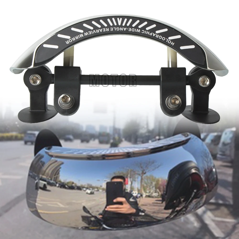 FOR Honda INTEGRA 700 750 Hornet 250 Magna V30 VF500 V65 VF1100 Motorcycle 180 Degree Safety Rearview Mirror Give Full Rear View |