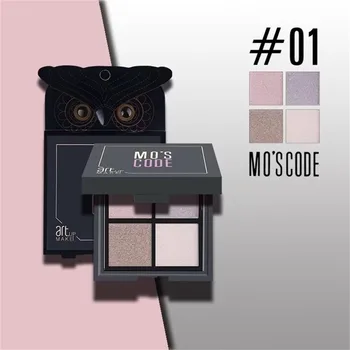 

4 Colors Eyeshadow Palette Shimmer Long Lasting Waterproof Natural Eye Shadow Make Up Cosmetic Tool Makeup