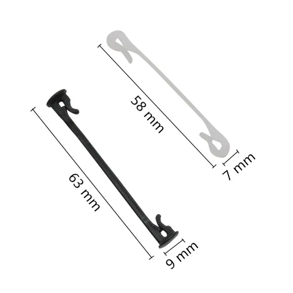 100 Pcs Garden Plants Flower Bundled Fixed Buckle Kiwi Tomato Cucumbers Grape Vines Fastener Greenhouse Orchard Grafting Clamps plant ties,plastic plant cable ties,plant clips,plastic plant clips