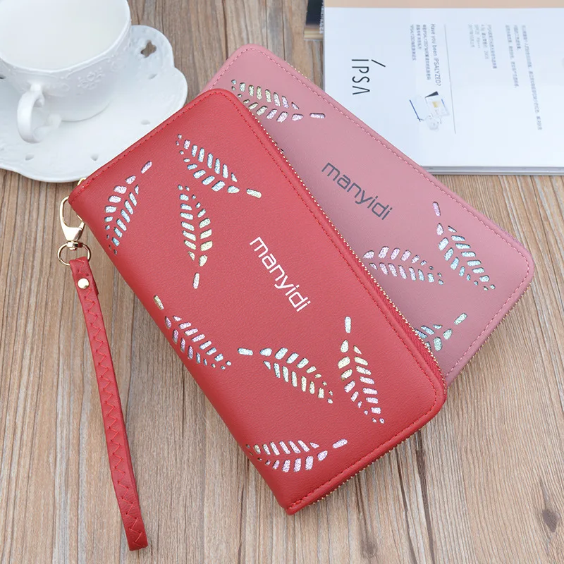 

2019 New Wallet Women Long Section Zipper Large Capacity Korean Style Fashion Wallet Mobile Phone Bag Women Clutch Bag Wallet