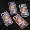 JAMULAR Funny Sun Moon Face Shockproof Phone Case For iPhone 11 Pro 12 7 XS MAX X XR SE20 8 Plus Soft TPU Matte Candy Back Cover ► Photo 2/6