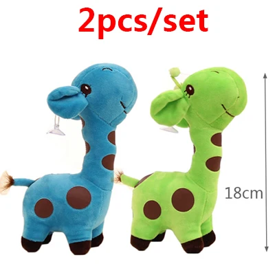 2pcs Style 11 1/2pcs Cute Animal Cartoon Plush Dog Toy Chew Toys for Small Dogs Pet Dog Dental Teeth Biting Ring Pet Supplies Jouet chien - Цвет: 2pcs Style 11