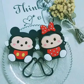 

For AirPods Case Cute 3D Cartoon Earphone Case for Airpods 1/2/i10/i11/i12 TWS bluetooth earphone Soft Protect Cover with
