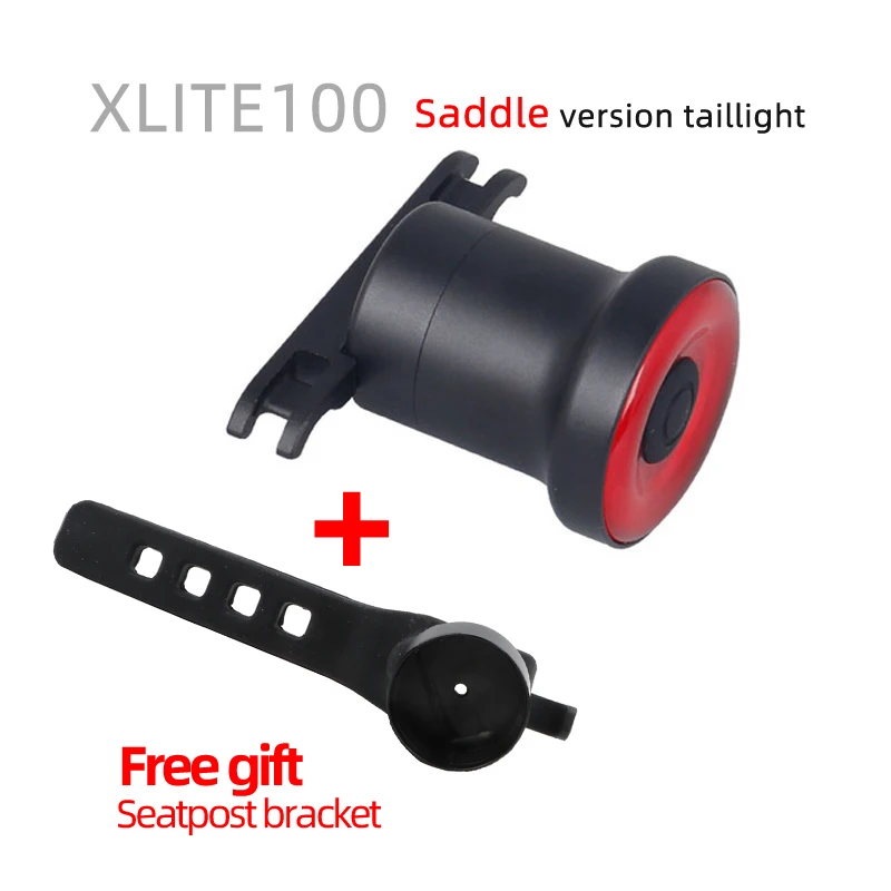 Perfect Xlite100  Bicycle taillights Intelligent sensor Brake lights ENFITNIX usb Road bike MTB Rear taillights & Number plate bracket 1