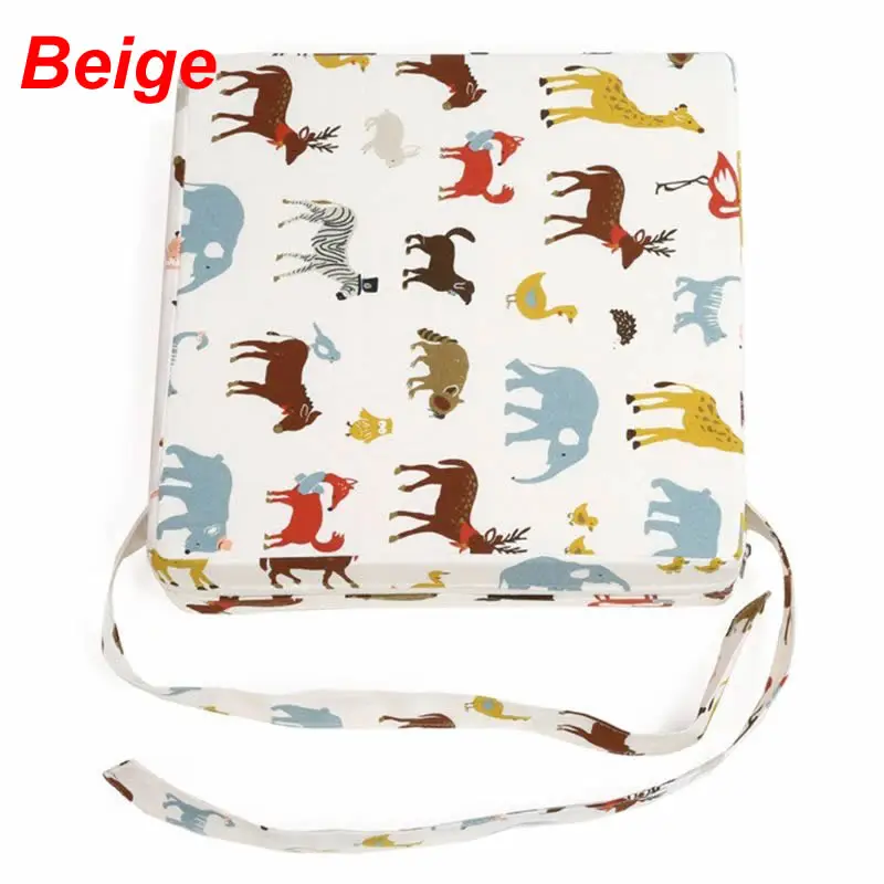 Beige Детская подушка для сиденья, детский нескользящий обеденный стул, увеличенный коврик, детский стул, обеденный стол, сиденье - Цвет: Beige