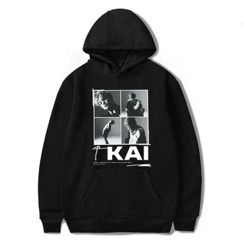 

KPOP SuperM Hoodies Women Men Harajuku Sweatshirt TAEMIN BAEKHYUN KAI TAEYONG TEN MARK LUCAS Long Sleeve Fleece Hooded jacket