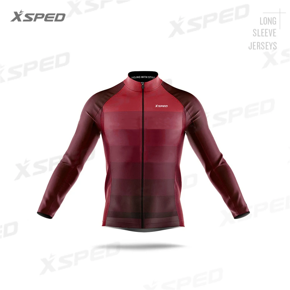 Велосипедная футболка с длинным рукавом, набор Pro Team MTB, Мужская одежда, весна-осень, профессиональная командная форма, одежда для шоссейного велосипеда, быстросохнущая - Цвет: Cycling Jerseys