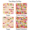 Children Sudoku Games Chess Toys Cognitive Color Digital Board Party Games Educational Sudoku Puzzles Wooden Toys Brain Training 3